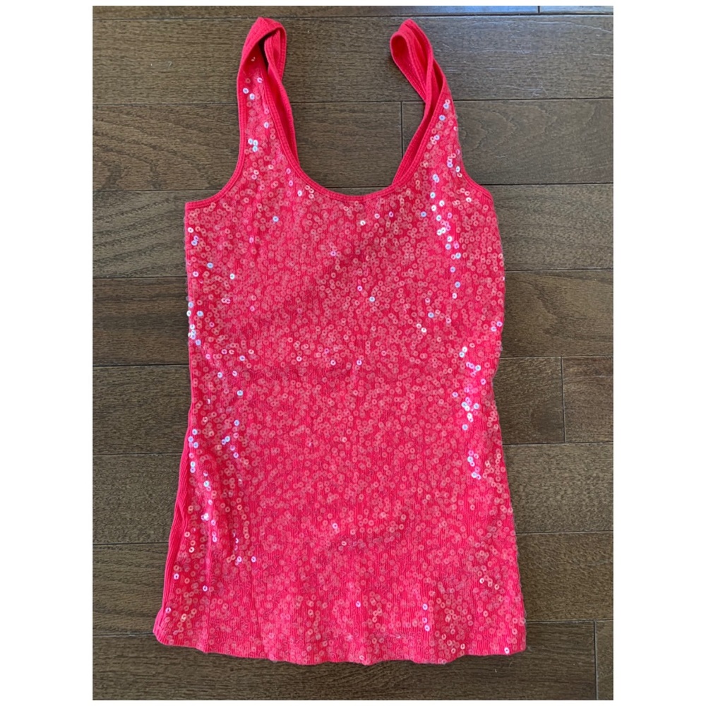 Express tank top sequins Small